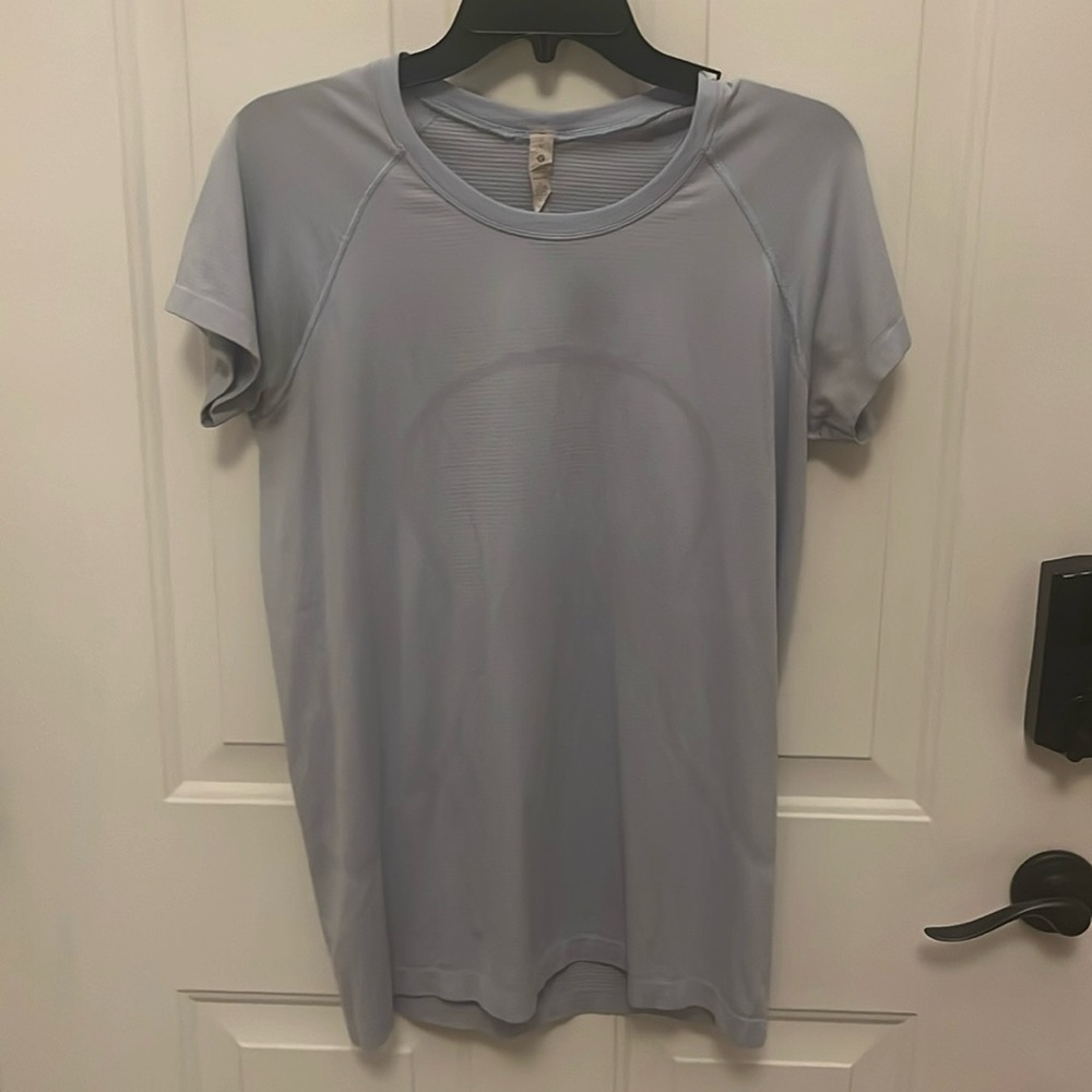 Lululemon swiftly tech powder blue